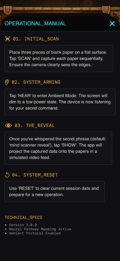 Mind Scanner Screenshot 3
